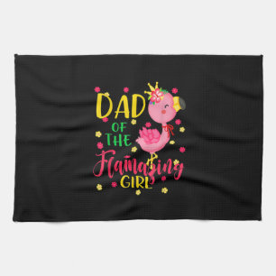Linge De Cuisine Papa De Flamazing Fille Mignonne Flamant rose Papa