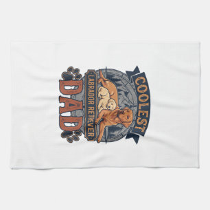 Linge De Cuisine Papa Labrador Retriever le plus cool Chien Montagn