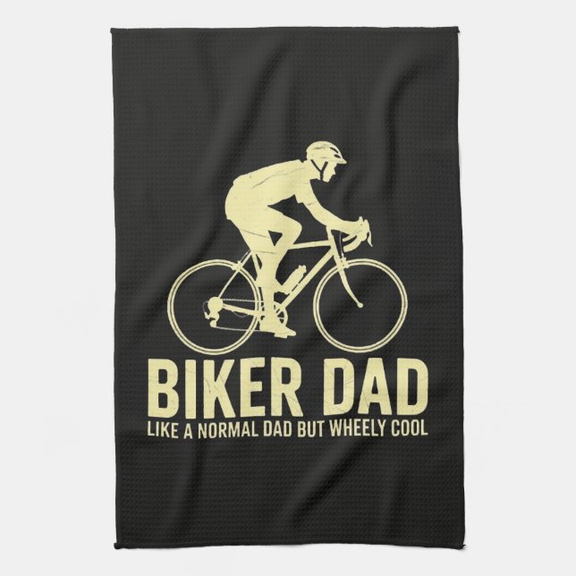 Linge De Cuisine Papa motard comme un papa normal (Vertical)