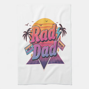 Linge De Cuisine Papa Radical – Style Néo Rétro des Années 80 pour