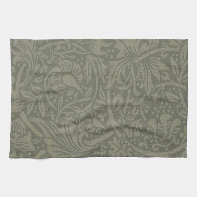 Linge De Cuisine Papier peint floral Narcisse William Morris (Horizontal)