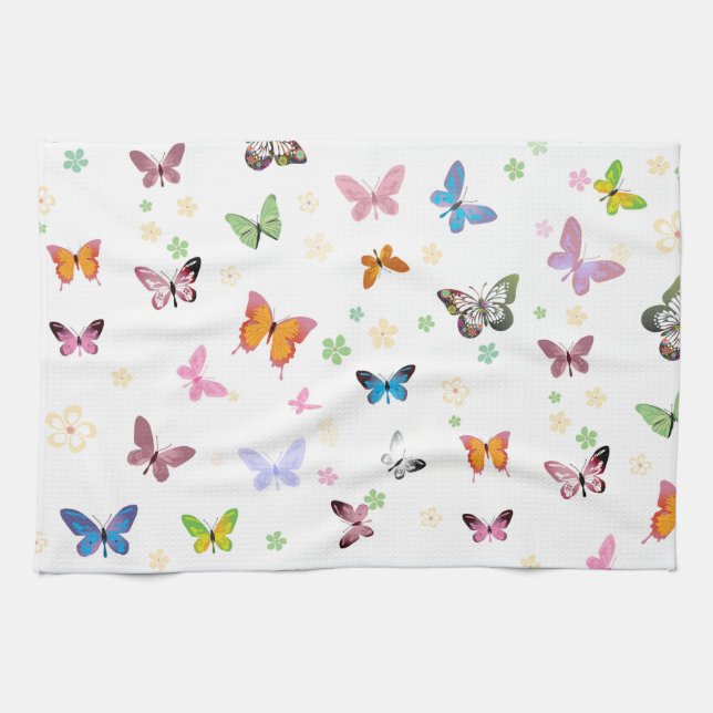 Linge De Cuisine Papillon 2 (Horizontal)