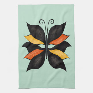 Linge De Cuisine Papillon Abstrait Beau insecte