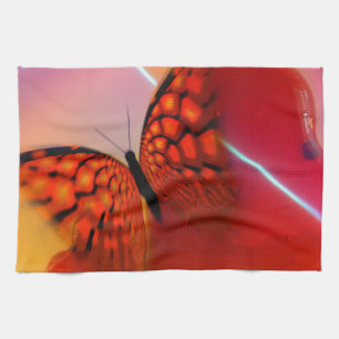 Linge De Cuisine Papillon et Cœurs
