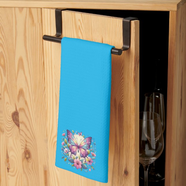 Linge De Cuisine Papillon mignon et coloré (Pliage en tiers)