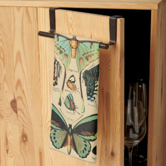 Linge De Cuisine Papillon papillon vintage Ancien art d'illustratio