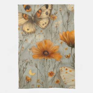 Linge De Cuisine Papillon Sauvage Vintage (1)