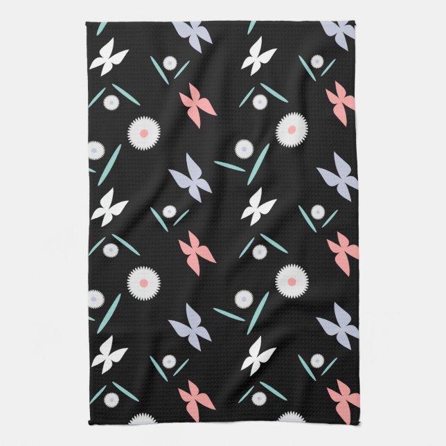 Linge De Cuisine Papillons (Vertical)