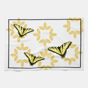 Linge De Cuisine Papillons à queue jaune