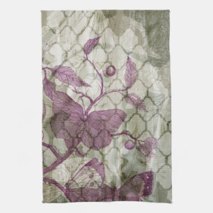 Linge De Cuisine Papillons d'arabesque III