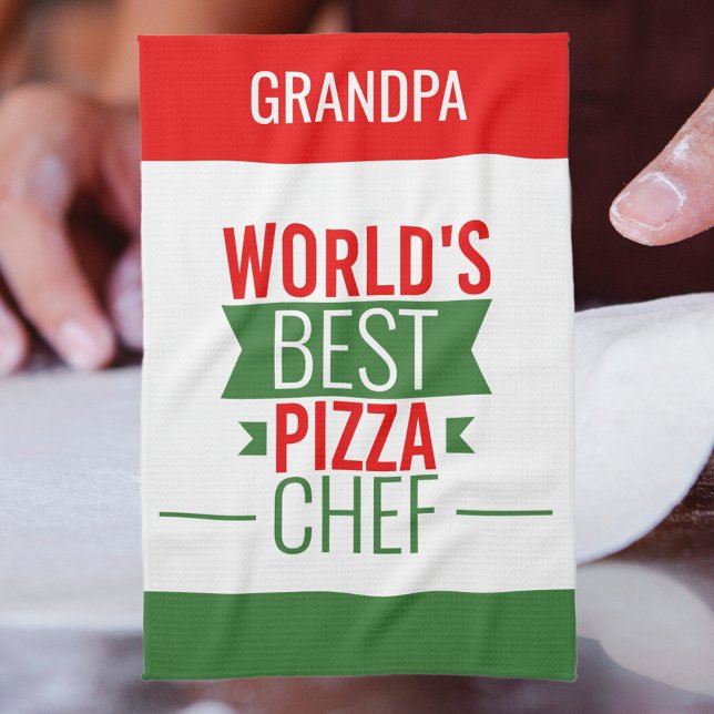 Linge De Cuisine Papy - Meilleur Chef de Pizza au Monde (Créateur téléchargé)