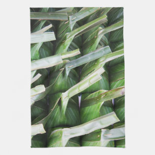 Linge De Cuisine Paquets en feuille de bananier enveloppés