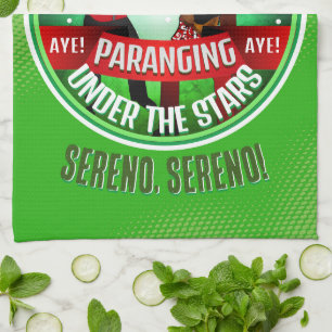 Linge De Cuisine Parang Sereno Feliz Navidad sur GREEN