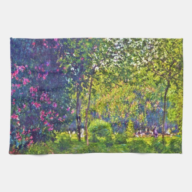 Linge De Cuisine Parc Monceau Claude Monet (Horizontal)