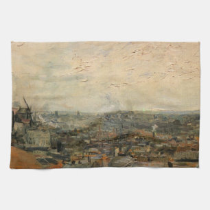 Linge De Cuisine Paris depuis Montmartre par Vincent van Gogh