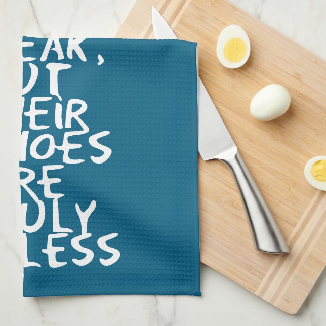 Linge De Cuisine Paroles aimables (Quart Plié)
