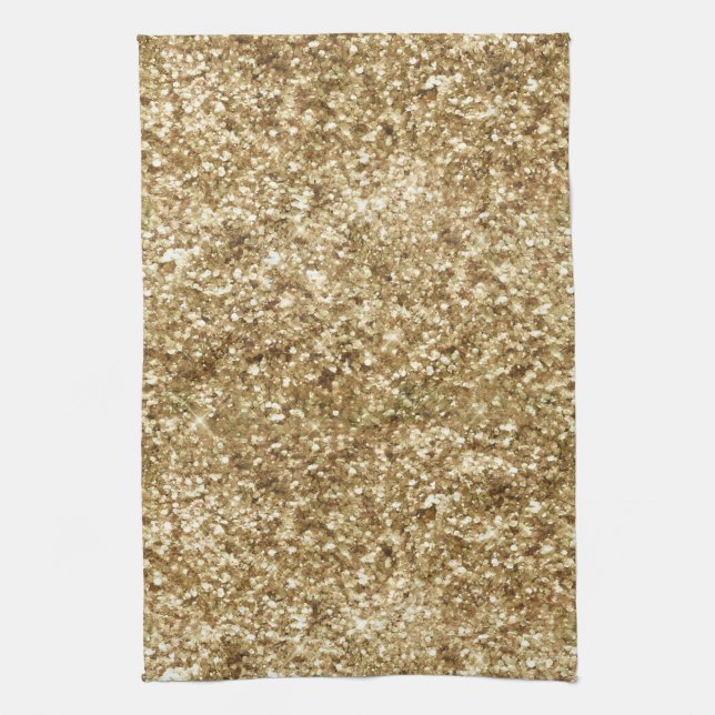 Linge De Cuisine Parties scintillant Gold Confetti (Vertical)