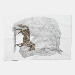 Linge De Cuisine Paso Fino Cheval Art