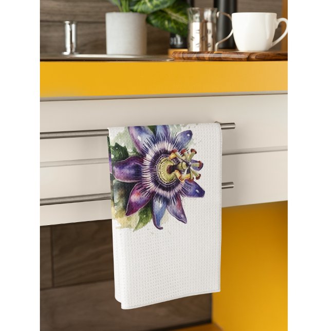 Linge De Cuisine Passionné Purple Passion Fleur (Créateur téléchargé)