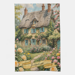 Linge De Cuisine Pastel Anglais gîte dans la campagne