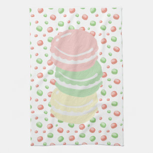 Linge De Cuisine Pastel Macarons
