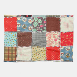 Linge De Cuisine Patchwork Kitchen Towel 16" x 24"
