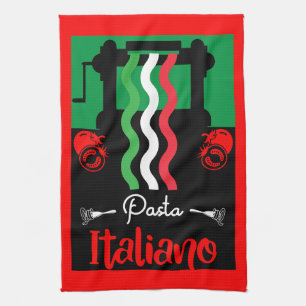 Linge De Cuisine Pâtes italiennes classique Cadeau de cuisine