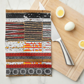 Linge De Cuisine Patina rustique Afrocentrique