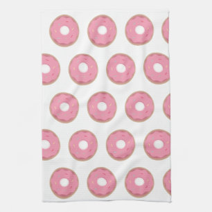 Linge De Cuisine Pâtisserie Poudres de Donuts Ombre Rose