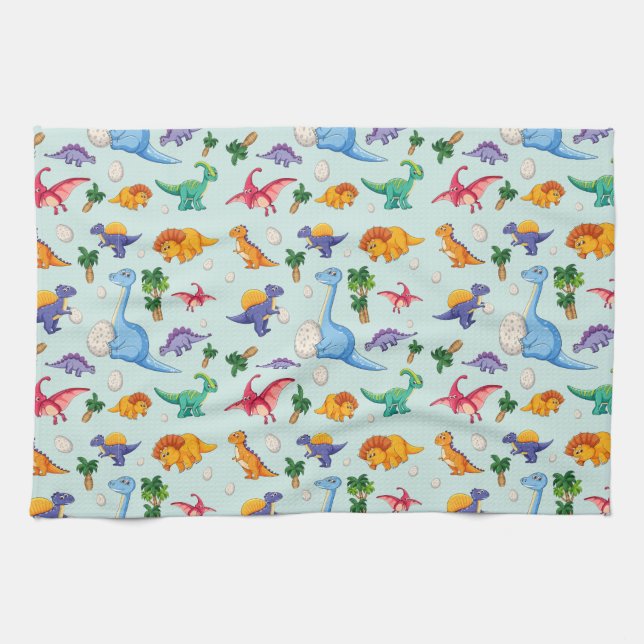 Linge De Cuisine Patters de Colorful Cute (Horizontal)