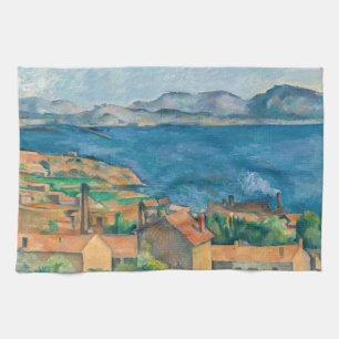 Linge De Cuisine Paul Cezanne - Baie de Marseille, vue d'Estaque