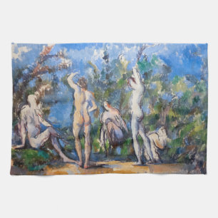 Linge De Cuisine Paul Cezanne - Cinq Baigneurs