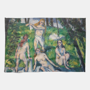 Linge De Cuisine Paul Cezanne - Quatre baigneuses