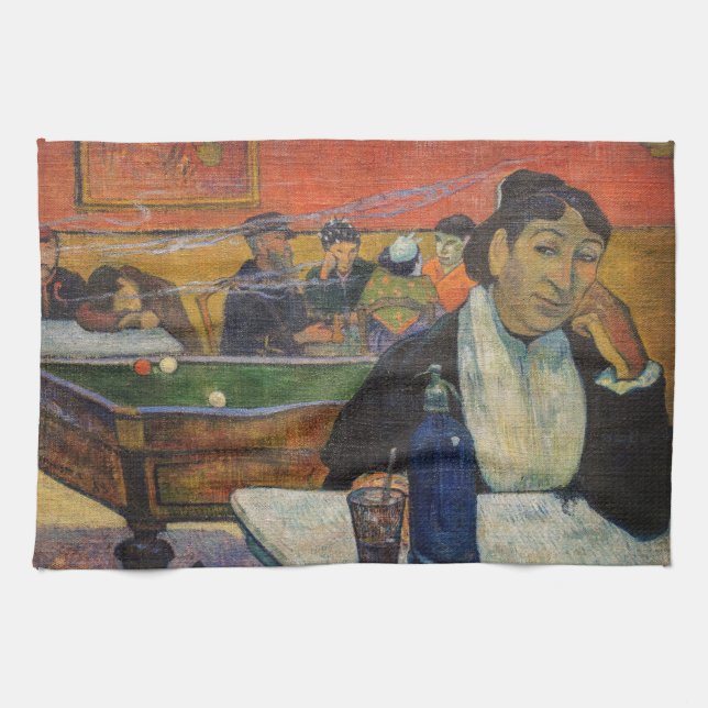 Linge De Cuisine Paul Gauguin - Le Night Café, Arles (Horizontal)