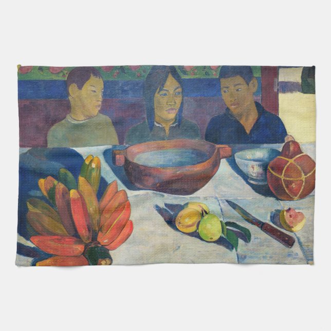 Linge De Cuisine Paul Gauguin - Le Repas / Les Bananes (Horizontal)