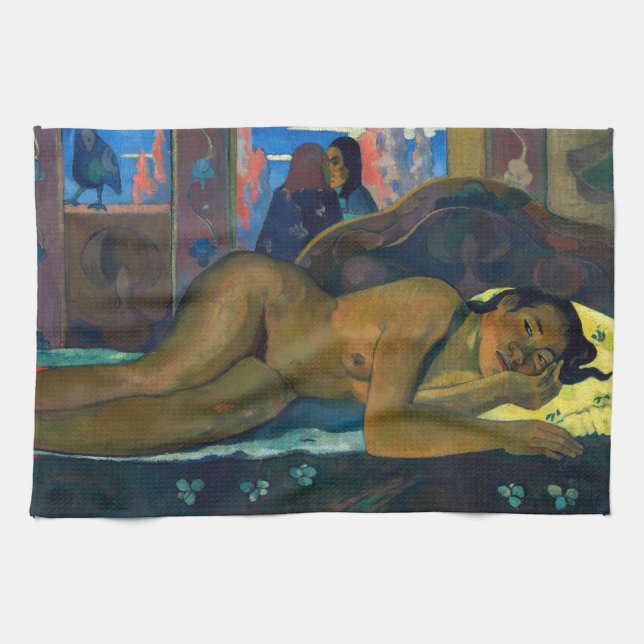 Linge De Cuisine Paul Gauguin - Nevermore / O Taiti (Horizontal)