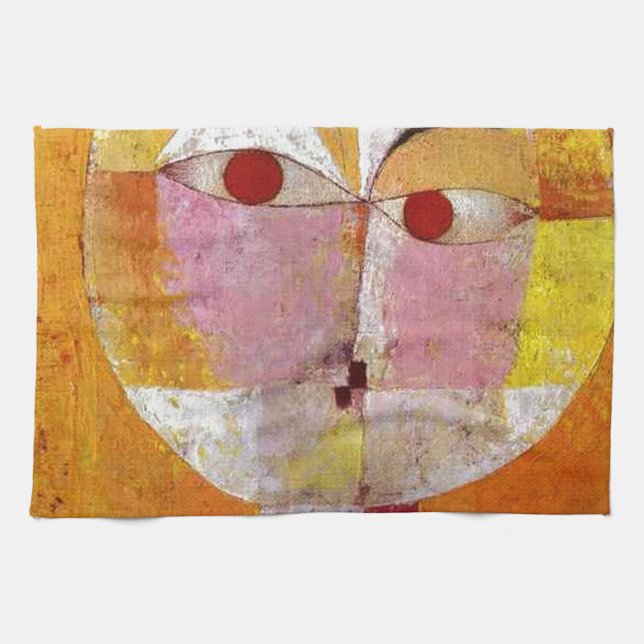 Linge De Cuisine Paul Klee Senecio Peinture (Horizontal)