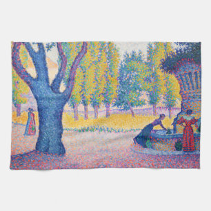 Linge De Cuisine Paul Signac - Fontaine des Lices, Saint-Tropez