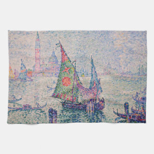 Linge De Cuisine Paul Signac - La Voile verte