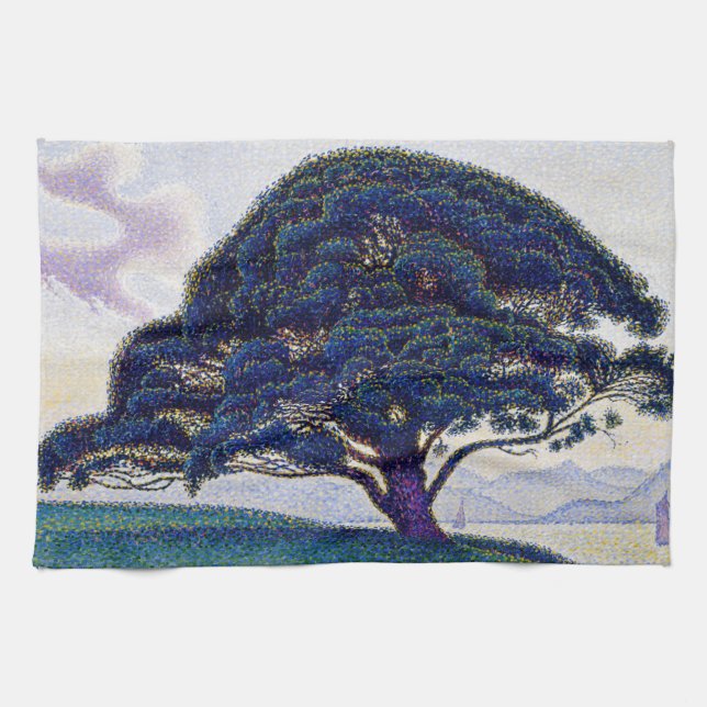 Linge De Cuisine Paul Signac - Le pin Bonaventure (Horizontal)