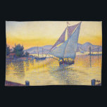 Linge De Cuisine Paul Signac - Le Port au coucher du soleil, Opus 2<br><div class="desc">Le Port au coucher du soleil,  Opus 236 (Saint-Tropez) / Le Port au soleil couchant,  Opus 236 (Saint-Tropez) - Paul Signac,  Huile sur toile,  1892</div>