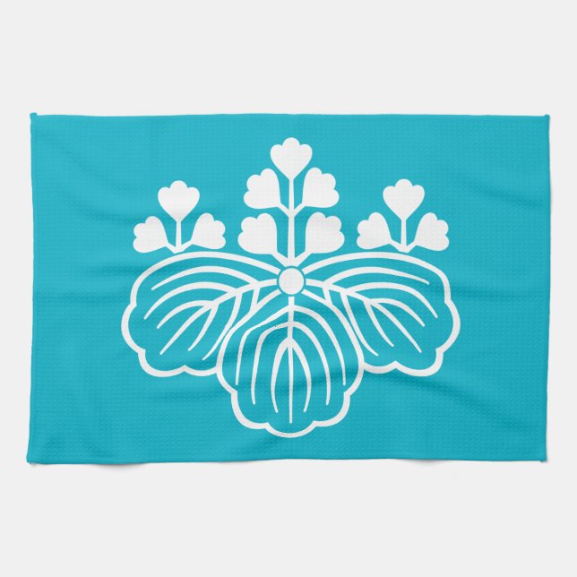 Linge De Cuisine Paulownia ombragé avec 5&3 floraisons (Horizontal)