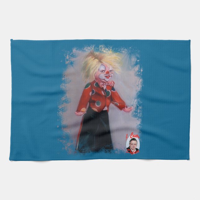 Linge De Cuisine Payaso/Pallaso/Clown (Horizontal)