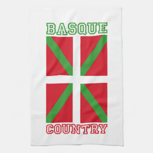 Linge De Cuisine Pays et ikurriña Basques,
