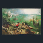 Linge De Cuisine Paysage de Pieter Bruegel avec l'automne d'Icare<br><div class="desc">Paysage de Pieter Bruegel avec l'automne de la serviette de cuisine d'Icare. Huile sur la toile à partir de 1560 S. Une des peintures mythologiques les plus discutées de toute l'heure. Aménagez en parc avec l'automne d'Icare par Pieter Bruegel que l'aîné comporte une scène riche de paysage avec des agriculteurs,...</div>