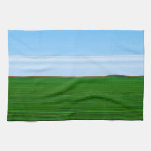 Linge De Cuisine Paysage - Style minimaliste