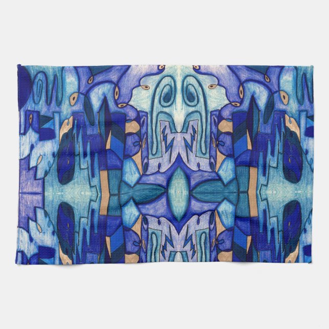 Linge De Cuisine Paysage urbain (Horizontal)