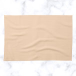 Linge De Cuisine Peach Puff couleur solide<br><div class="desc">Peach Puff couleur solide</div>