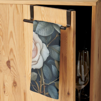 Linge De Cuisine Peach Roses                                  