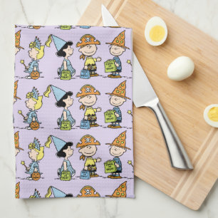 Linge De Cuisine Peanuts Halloween Trick or Treaters